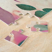 Puzzle Fille d'anime couronnée de fleurs de lotus (Côté)