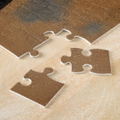 Puzzle Fille d'anime gothique noir et or (Côté)