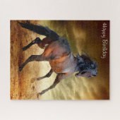 Puzzle Fille d'anniversaire. (Horizontal)