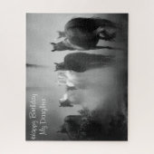 Puzzle Fille d'anniversaire. (Vertical)