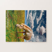 Puzzle Fille d'anniversaire. (Horizontal)