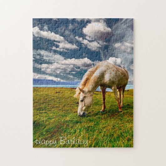 Puzzle Fille d'anniversaire. (Vertical)