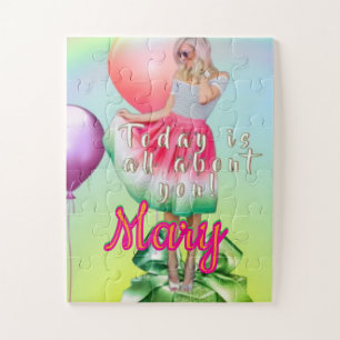 Puzzle Fille d'anniversaire 
