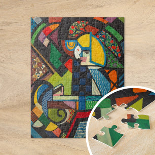 Puzzle Fille dans un rocher   Henry Lyman Saÿen