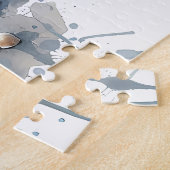 Puzzle Fille d'aquarelle romantique par phare (Côté)