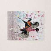 Puzzle Fille de cheval (Horizontal)