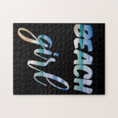 Puzzle Fille de la plage (Horizontal)