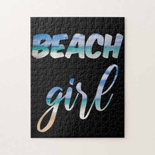 Puzzle Fille de la plage (Vertical)