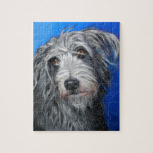 Puzzle Fille de Lurcher de "joli pavot" -