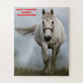 Puzzle Fille de Noël. (Vertical)