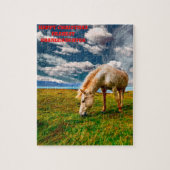 Puzzle Fille de Noël. (Vertical)