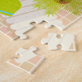 Puzzle Fille de piscine en bikini plage d'été (Côté)