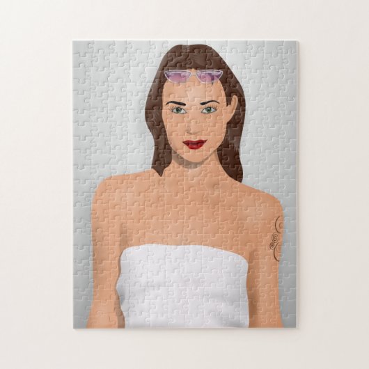 PUZZLE FILLE D'ÉTÉ (Vertical)