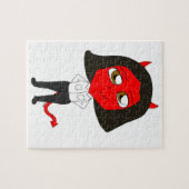 Puzzle fille diablotine chibi (Horizontal)