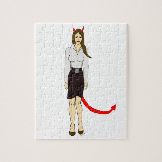 Puzzle fille diabolique     (Vertical)