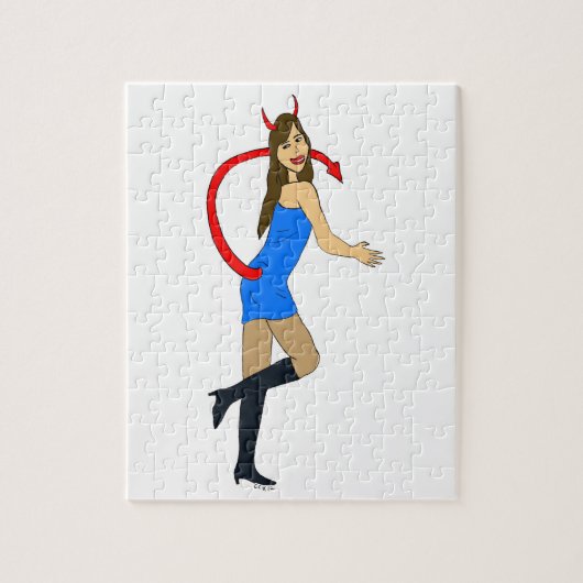 Puzzle fille diabolique (Vertical)