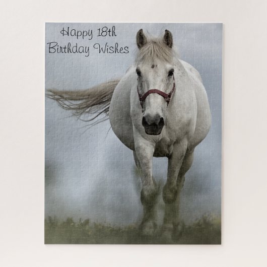 Puzzle Fille du 18e anniversaire. (Vertical)