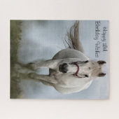 Puzzle Fille du 18e anniversaire. (Horizontal)