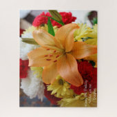 Puzzle Fille du 18e anniversaire. (Vertical)