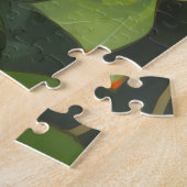 Puzzle Fille endormie dans la forêt Anime (Côté)
