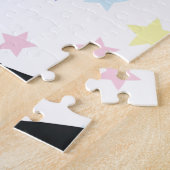 Puzzle Fille et étoiles (Côté)