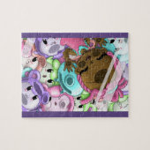 Puzzle Fille et ours afro-américains (Horizontal)