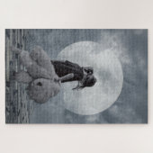 Puzzle Fille et ours en peluche (Horizontal)