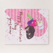 Puzzle Fille Être amoureuse (Horizontal)