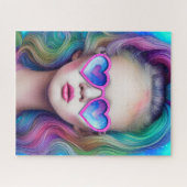 Puzzle Fille Groovy (Horizontal)