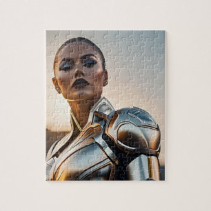 Puzzle Fille Guerrière du Futur