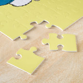 Puzzle fille lapin (Côté)