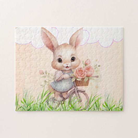 Puzzle Fille lapin (Horizontal)