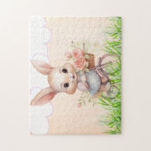 Puzzle Fille lapin (Vertical)