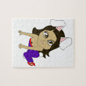 Puzzle fille lapin chibi (Horizontal)