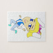 Puzzle fille lapin chibi (Horizontal)