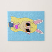Puzzle fille lapin chibi  (Horizontal)