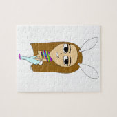 Puzzle fille lapin chibi (Horizontal)