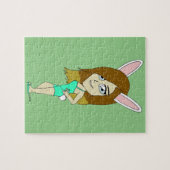 Puzzle Fille lapin Chini  (Horizontal)