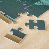 Puzzle Fille noire et mots positifs (Côté)