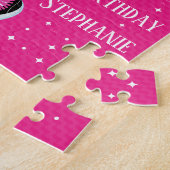 Puzzle Fille noire Joyeux anniversaire (Côté)