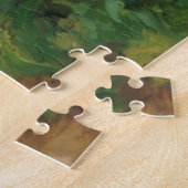 Puzzle Fille perdue dans la pensée (par H.A. Brendekilde) (Côté)