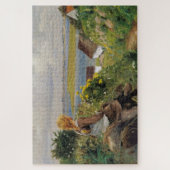 Puzzle Fille perdue dans la pensée (par H.A. Brendekilde) (Vertical)