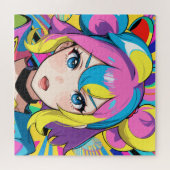 Puzzle Fille pop anime (Horizontal)
