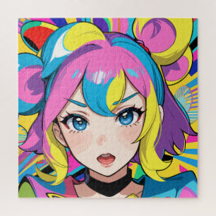 Puzzle Fille pop anime