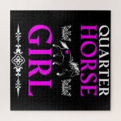 Puzzle Fille Quarter Horse   (Horizontal)
