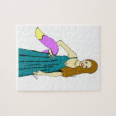 Puzzle fille rusée (Horizontal)