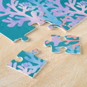 Puzzle fille sirène magique sous le pastel arc-en-ciel de (Côté)