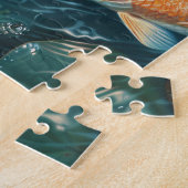 Puzzle Fille sous l'eau (Côté)