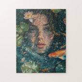 Puzzle Fille sous l'eau (Vertical)