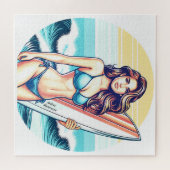 Puzzle Fille Sport & Surf (Horizontal)